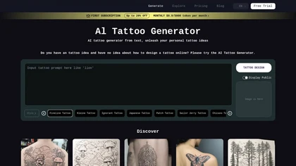 Tattoo ai design